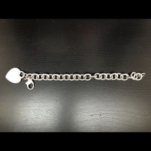 Tiffanys Heart Tag Charm bracelet